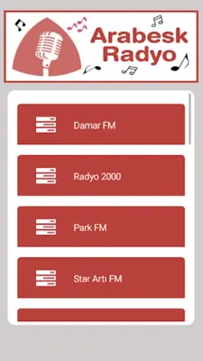 Arabesk Radyo android App screenshot 1